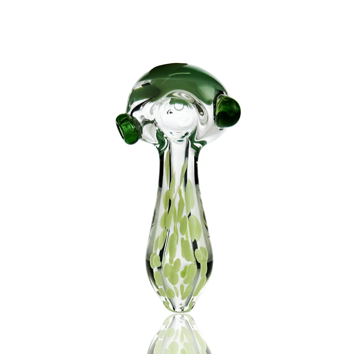 Artisan 4-inch Slime Dot Glass Hand Pipe