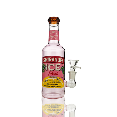 Smiran 8-inch Liquor Bottle Water Pipe with 14mm Bowl