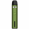 Green Caliburn G2 Pod With Black Mouthpiece And E-liquid Check Window By Uwell