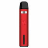 Red Uwell Caliburn G2 Pod With Black Mouthpiece And E-liquid Check Window