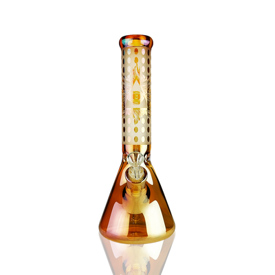 14-Inch Electroplated Beaker Water Pipe