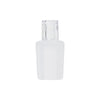 Translucent rectangular Veil Bar Duo 510 Cartridge bottle with water pipe attachment