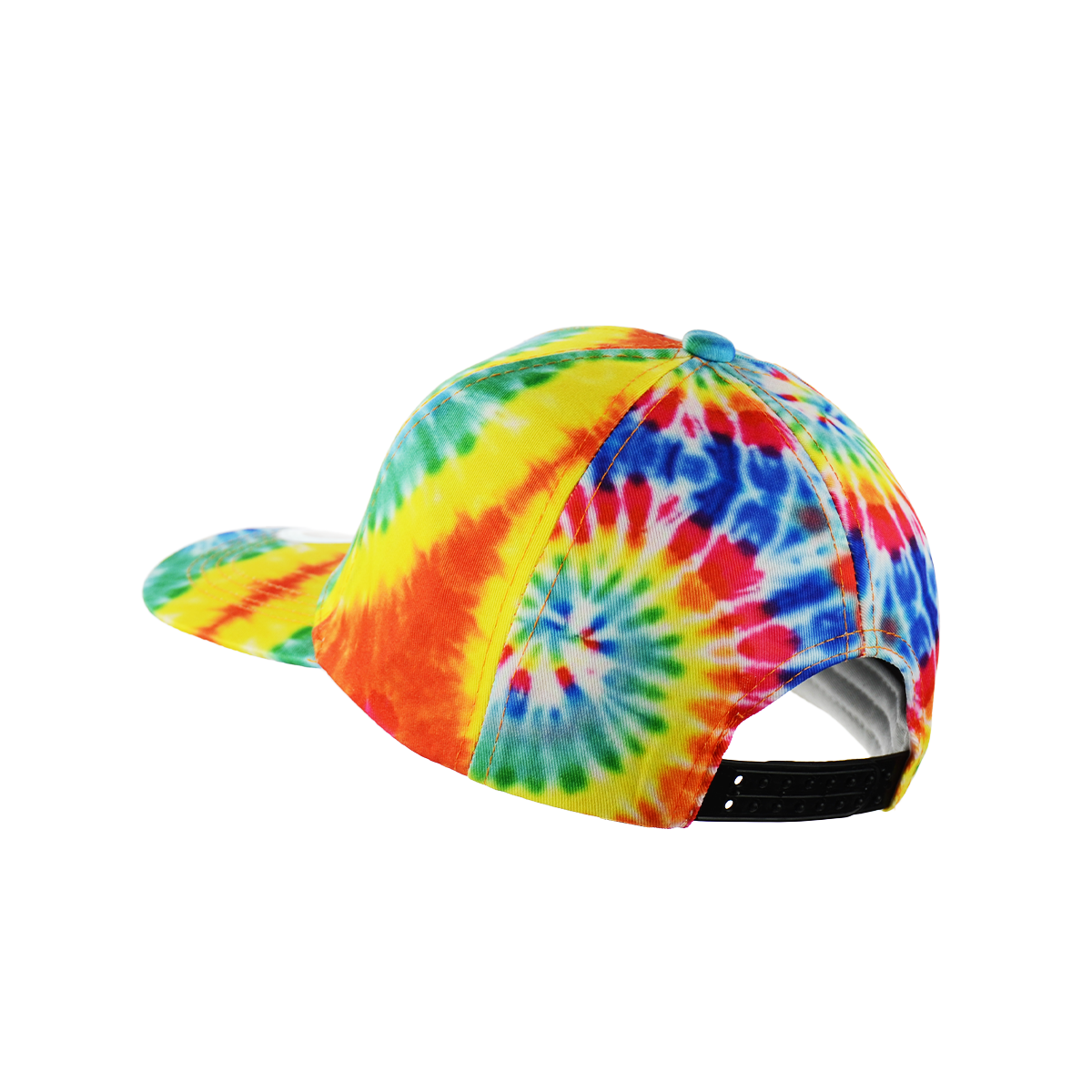 Tie-Dye Patterned Snapback Hat