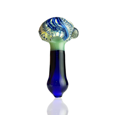 Artisan 4.5" Glass Spoon Pipe with Swivel Head