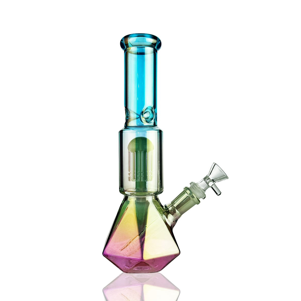 Diamond Beaker Water Pipe with Perc