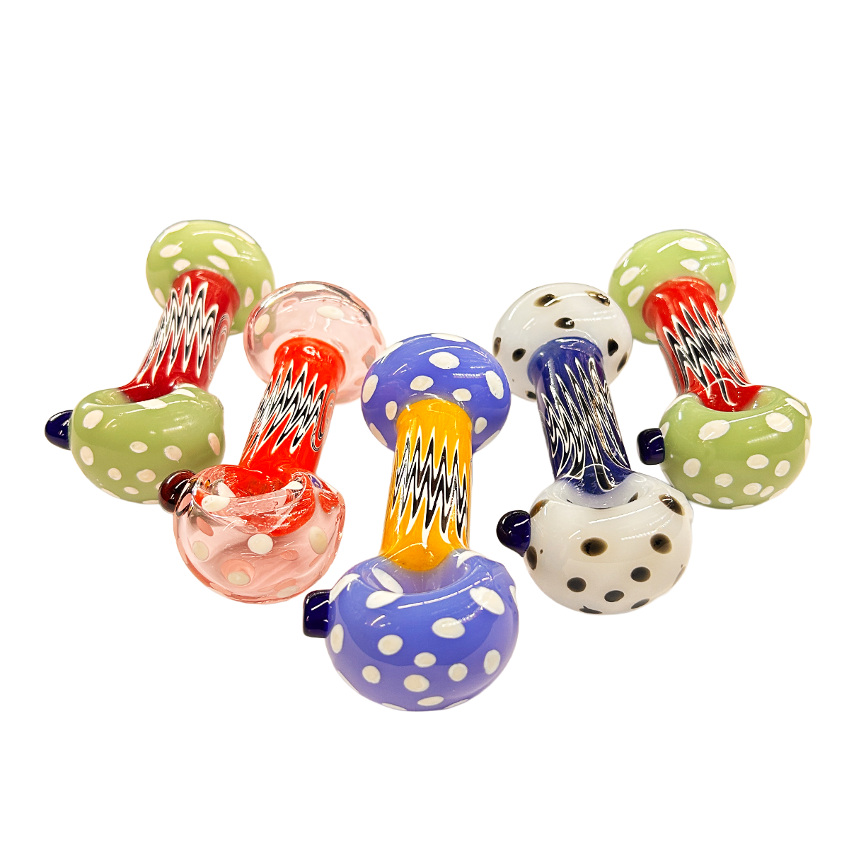 Reversal Art Mushroom Dry Herb Hand Pipe