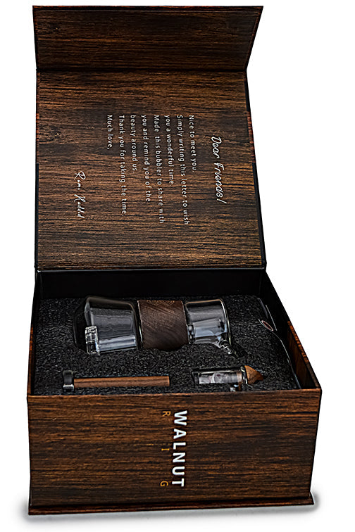 Connect Natural Wood Dab Rig Collection
