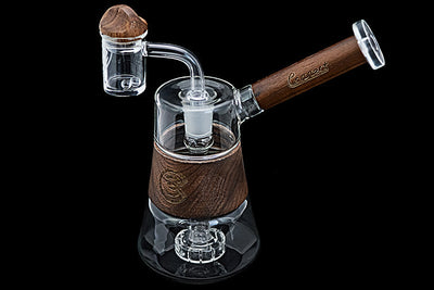 Connect Natural Wood Dab Rig Collection