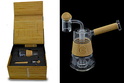 Connect Natural Wood Dab Rig Collection