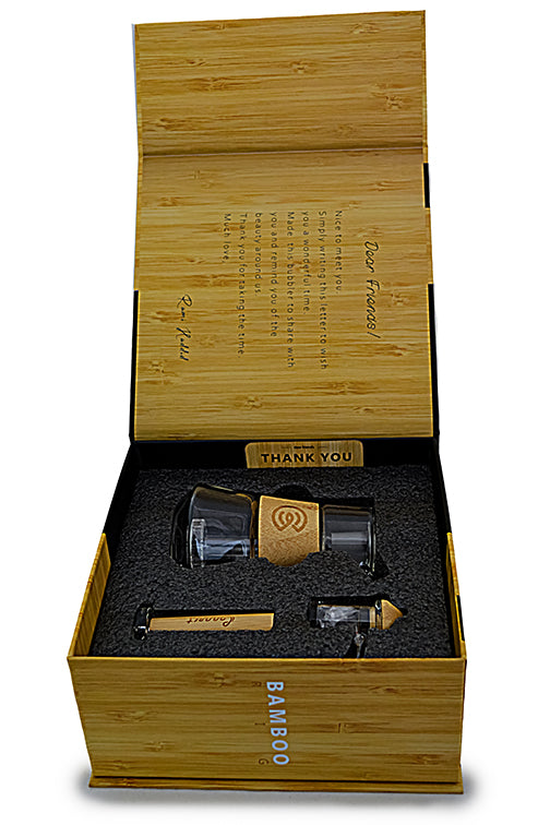 Connect Natural Wood Dab Rig Collection