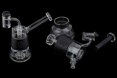Connect Natural Wood Dab Rig Collection