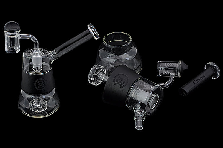 Connect Natural Wood Dab Rig Collection