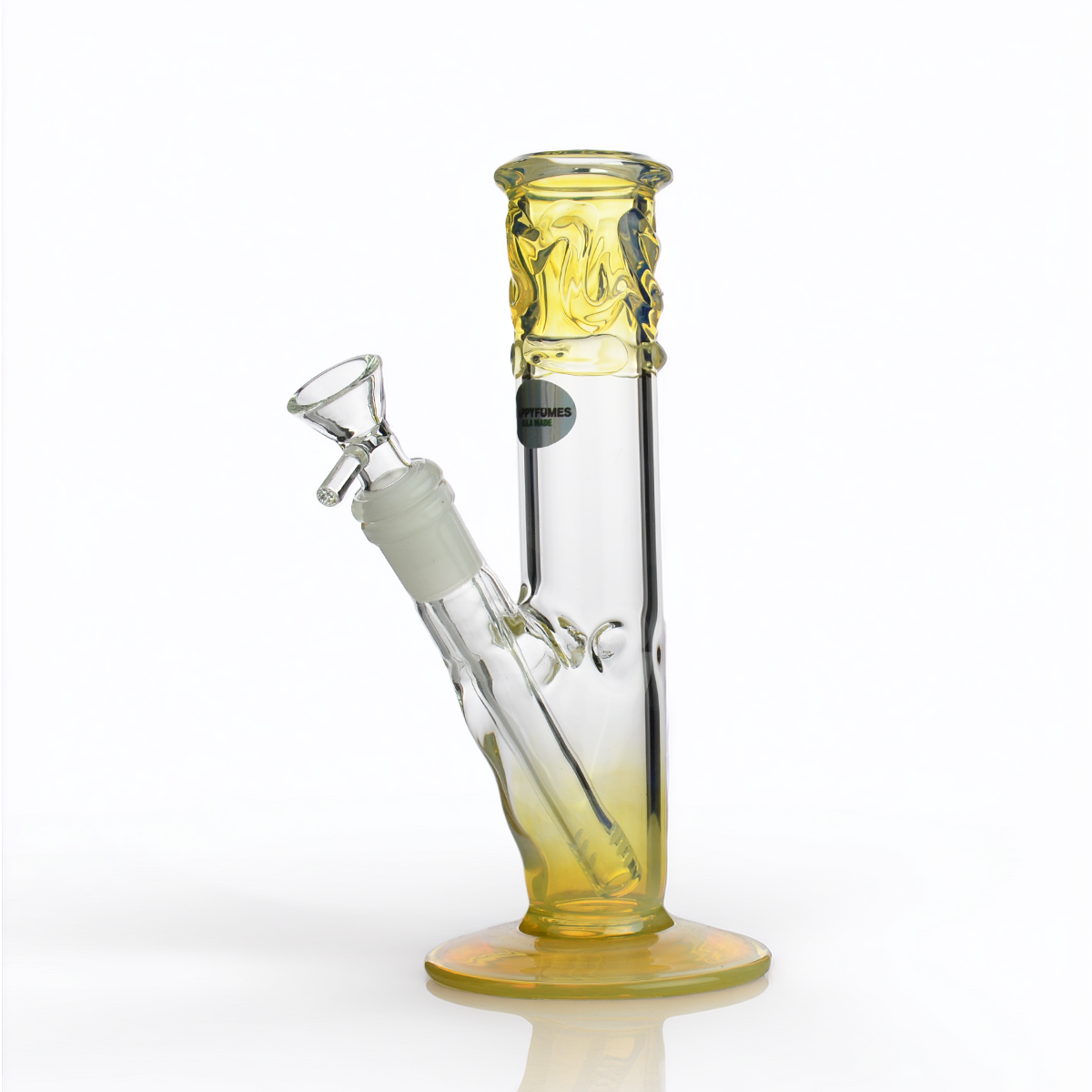 8-Inch Fumed Glass Straight Shooter Water Pipe