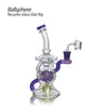 Waxmaid 7.68‘‘ Ballsphere Recycler Glass Dab Rig on Sale