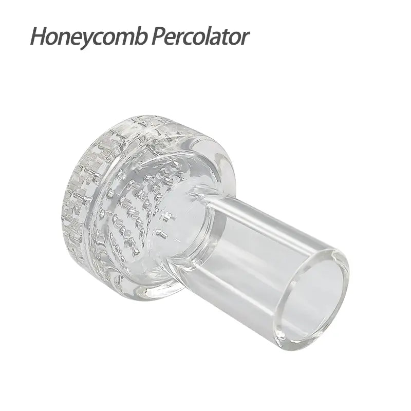 Glass Honeycomb Percolator for Waxmaid Ares enhances filtration for smoking devices