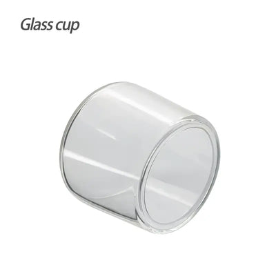 Clear Waxmaid Ares glass cup replacement for Ares dab rig Pyrex accessory