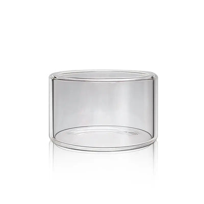 Clear cylindrical glass container for Waxmaid Honey Cup on Waxmaid official website
