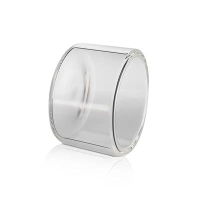 Wide polished silver ring with straight edges for Waxmaid Honey Cup and storage bag