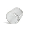 Clear Waxmaid universal glass chamber for silicone glass water pipe