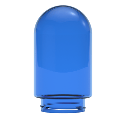 Large Blue Borosilicate Glass Globe for Infusers