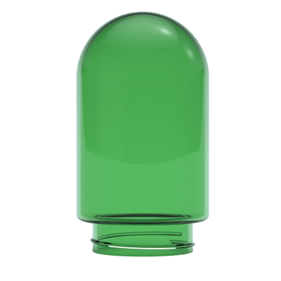 Large Green Borosilicate Globe