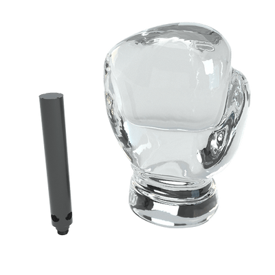 Mike Tyson Signature Clear Glass Globe