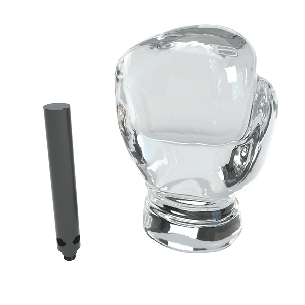 Mike Tyson Signature Clear Glass Globe