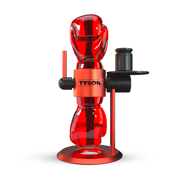 Mike Tyson Signature Red Boxing Glove Globe