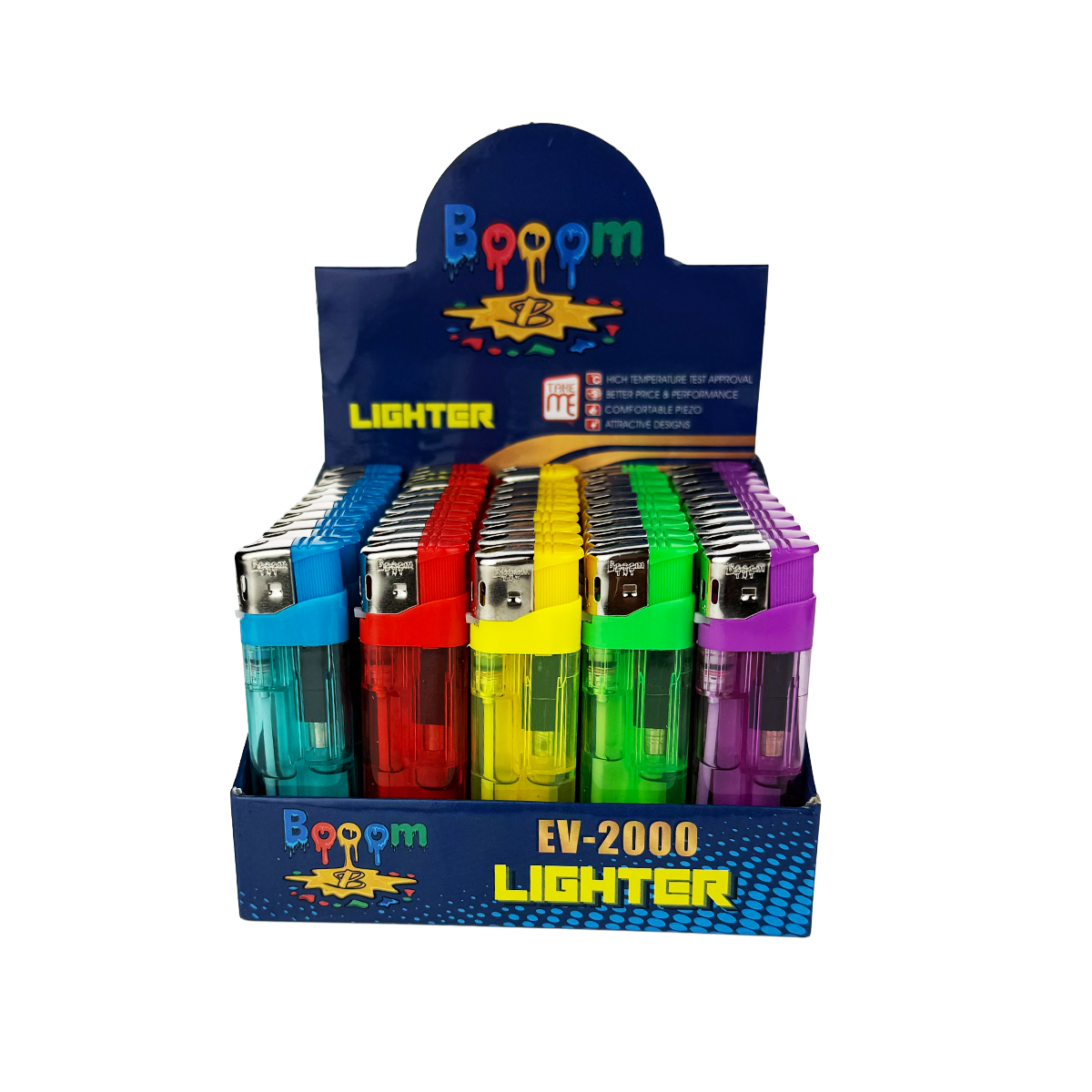Premium Utility Lighter 50-Piece Display