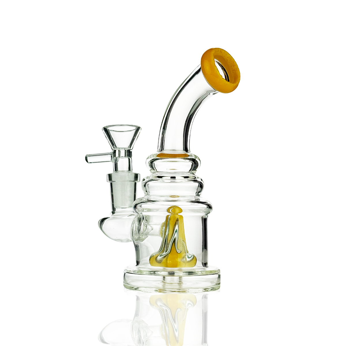 5-inch Volcano Shower Perc Water Pipe