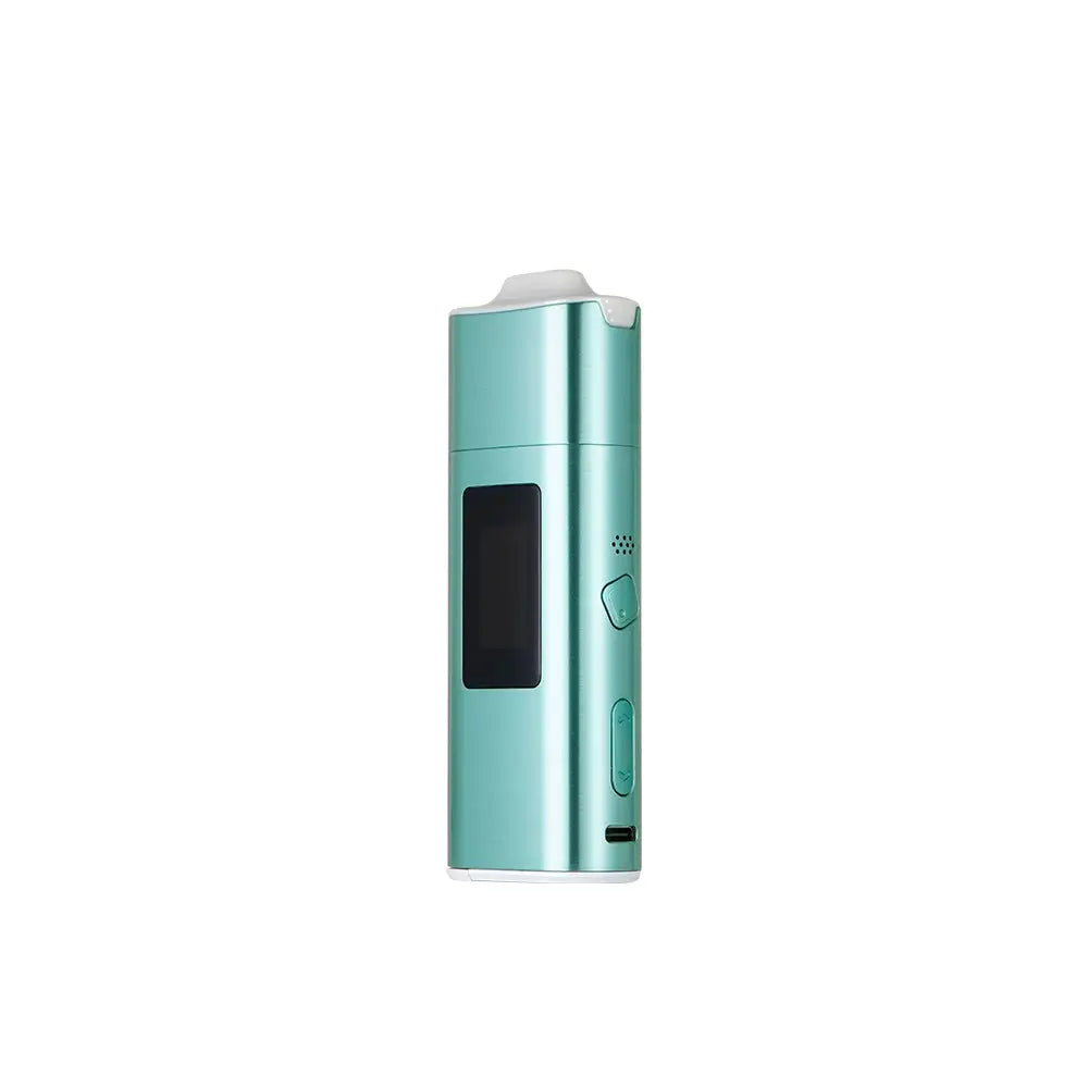 Sleek mint-green XLUX ROFFU convection vape with matte minimalist design