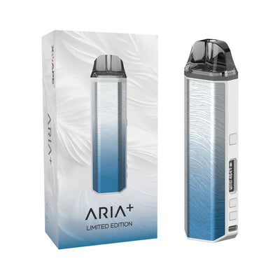 XVAPE Aria+ Vaporizer in Frostwave with gradient blue-to-silver finish