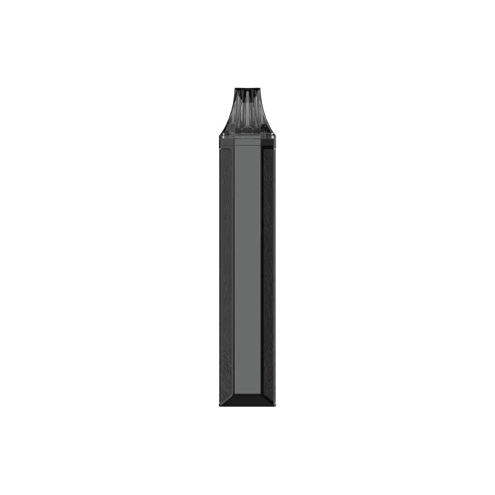 Black matte XVAPE Aria+ vaporizer in Gothic Black with transparent top
