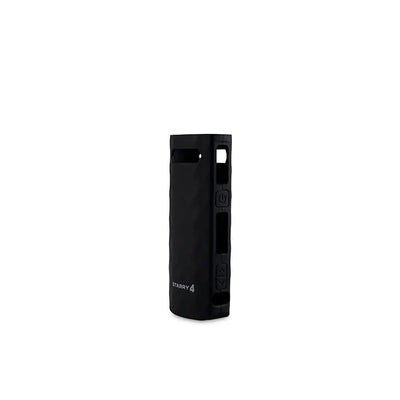 Black silicone case for XVAPE STARRY 4 vape mod with textured grip
