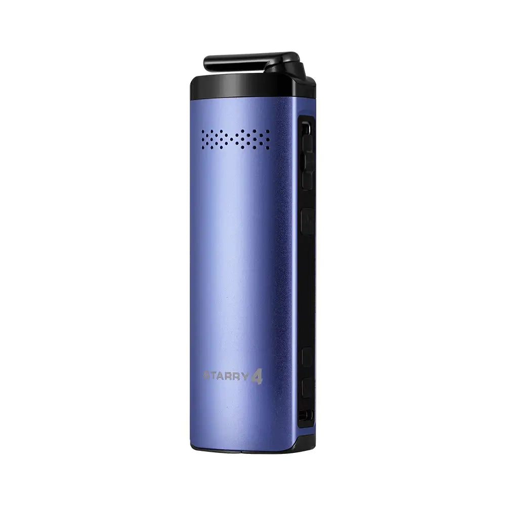 XVAPE Starry 4 blue metallic vaporizer with adjustable airflow