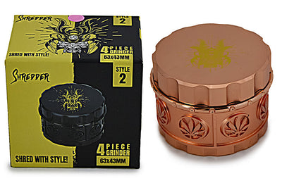 Heavy Duty 4-Piece Metal Grinder