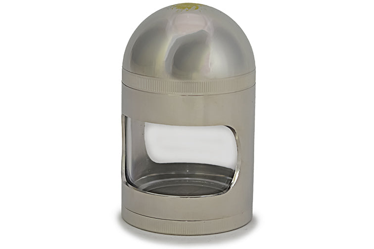 Bullet Shape Herb Grinder with View Window