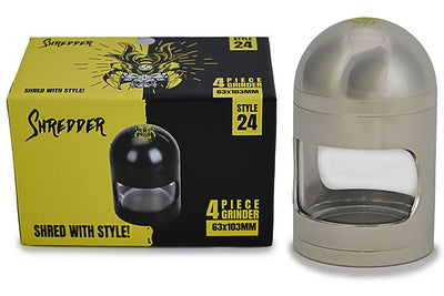 Bullet Shape Herb Grinder with View Window