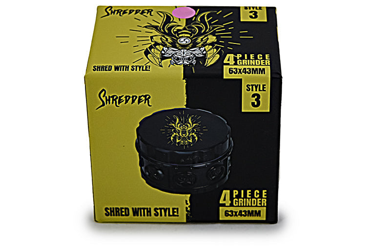 Robust 4-Piece Dry Herb Grinder with Gift Box