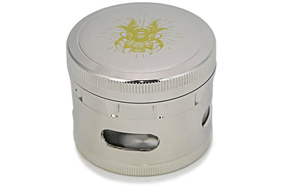 Heavy Duty 4-Piece Metal Herb Grinder