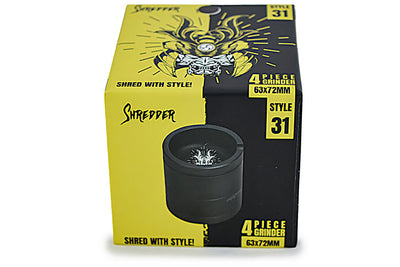 Premium 4-Piece Grinder with Ashtray Top