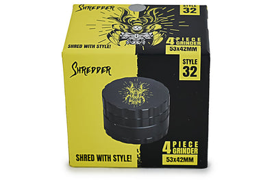 Heavy Duty 4-Piece Dry Herb Grinder with Gift Box