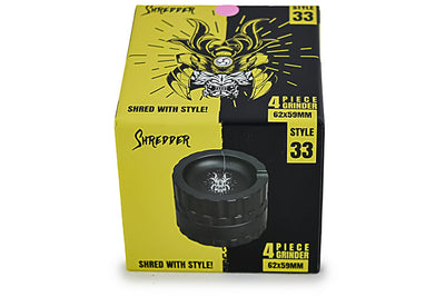 Robust 4-Piece Herbal Grinder with Ashtray