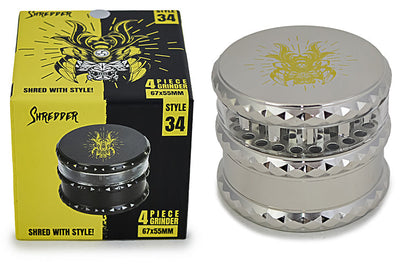Premium Four-Piece Dry Herb Shredder