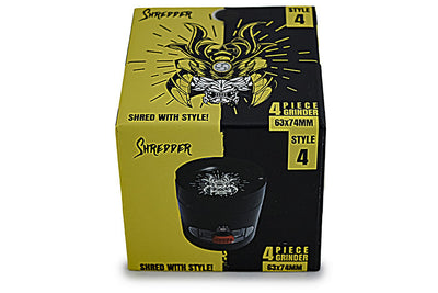 Robust 4-Piece Metal Dry Herb Grinder