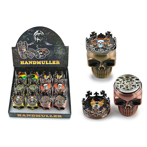 Regal Skull 2-Inch Herb Grinder