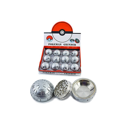 Space Gray Sphere Grinder - 2 Inch