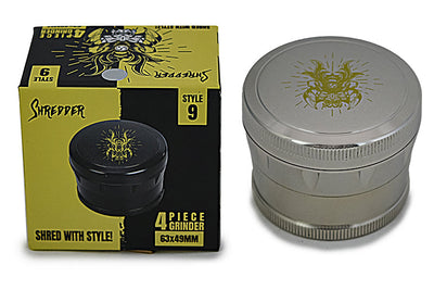 Robust Metal Dry Herb Shredder with Gift Box