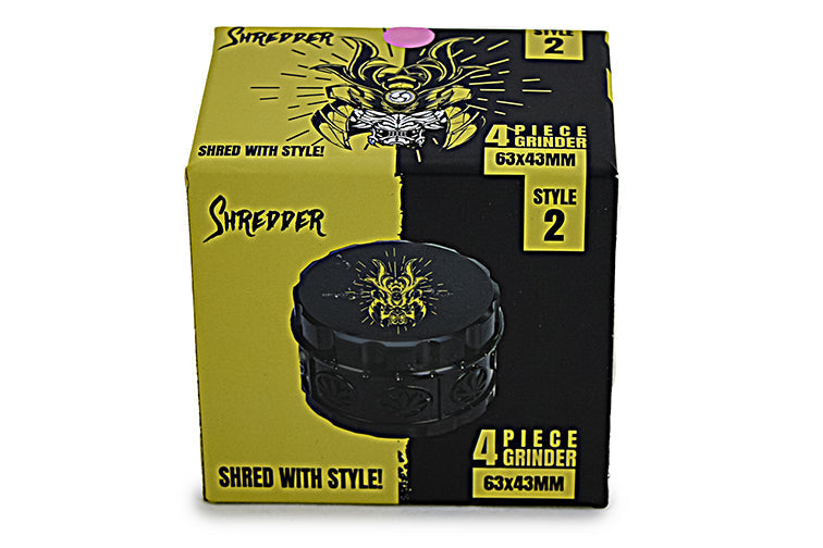 Heavy Duty 4-Piece Metal Grinder