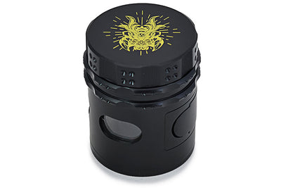 Premium 4-Piece Herbal Shredder with Side Window